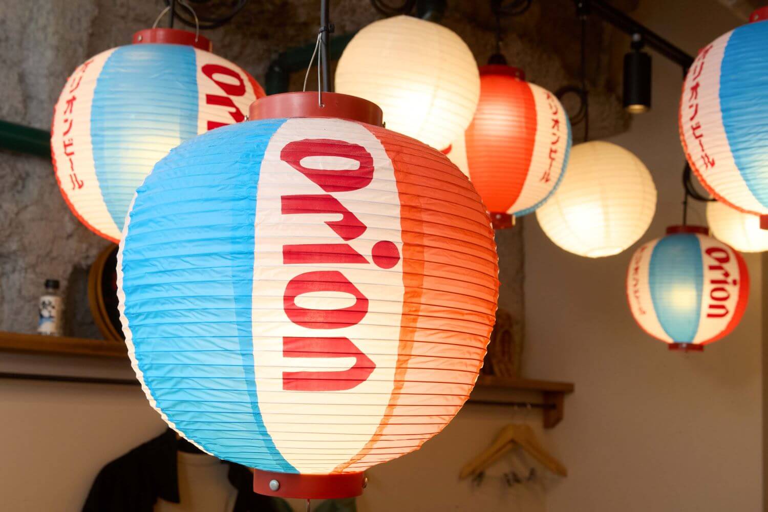 オリオンビールの提灯